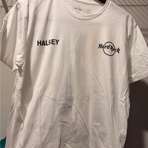 Halsey Hard Rock Cafe White Tee